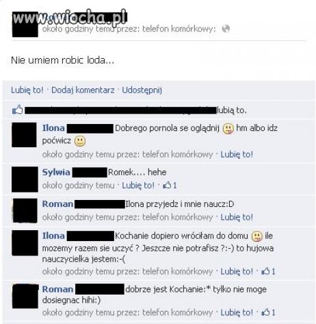 No to się chłop pochwalił..