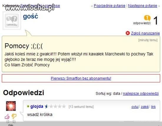 Pomocy mam zapasy marchewki