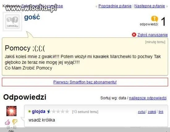 Pomocy mam zapasy marchewki