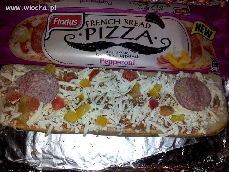 "zapiekanka" z pepperoni
