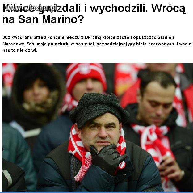 Owszem, tragicznie zagraliśmy...