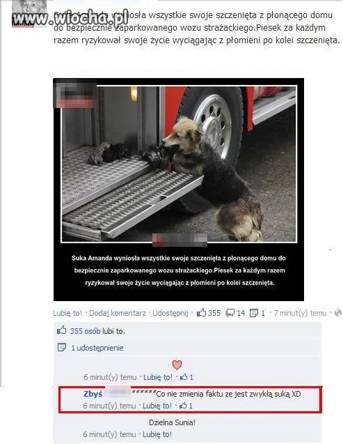 Komentarz na Twarzoksiążce