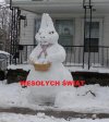  Wielkanocny bałwanek