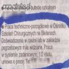 Praca techniczno-chirurgiczna.
