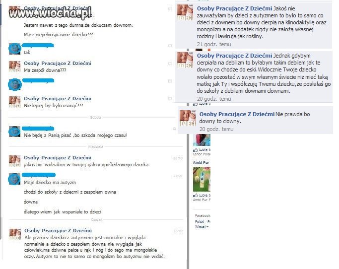 Toleracja .. "Osoby pracujace z dziećmi"