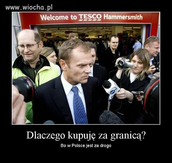 Zakupy za granicą