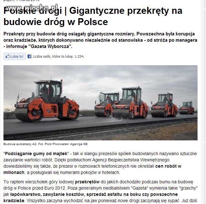 Przekręty na Polskich drogach...