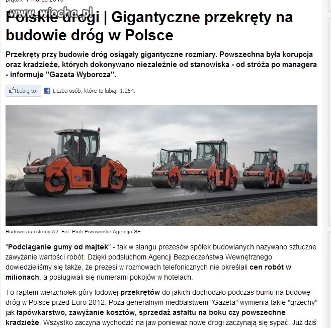 Przekręty na Polskich drogach...