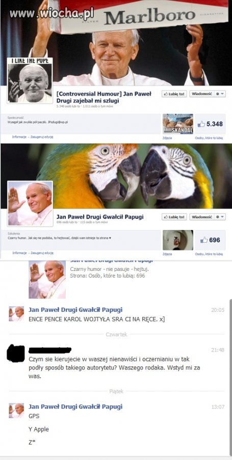 Jest mnóstwo takich bliźniaczych stron na fb 