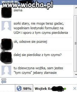 Zaglądanie komuś Do wiadomości