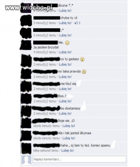 Rozmowy na fejsie.