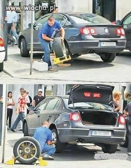 No i sobie poradził
