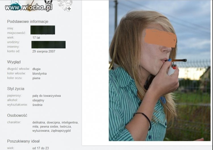 17 lat i fotka