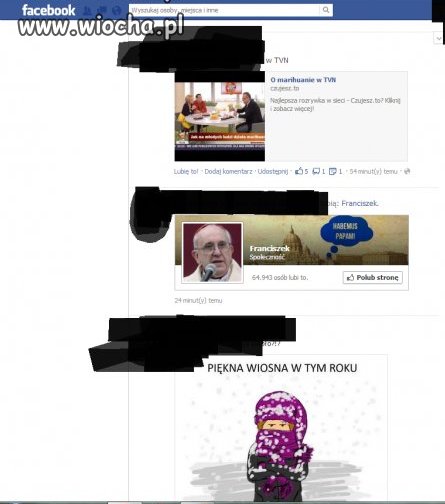 Ledwo wybrany papież a 