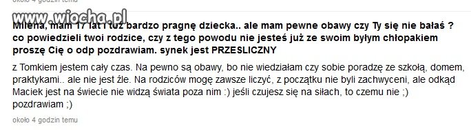 Dzieci rodzą dzieci.