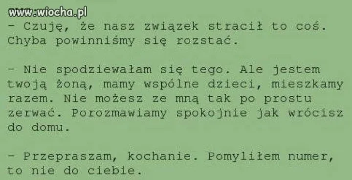 Pomyłkowy sms