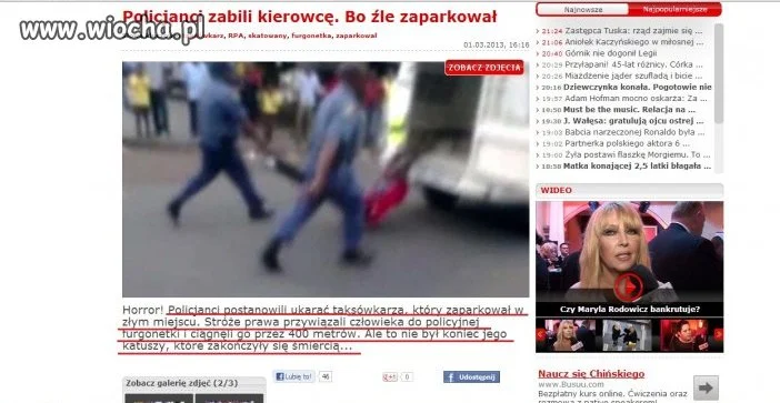 Przerażające, jakie metody w XXI wieku stosuje