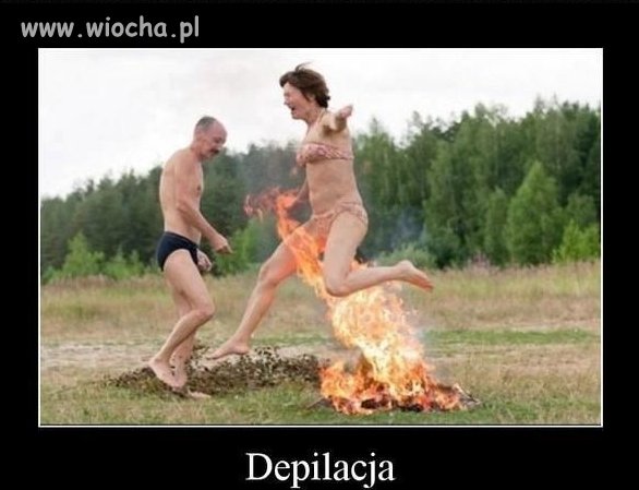 Depilacja...