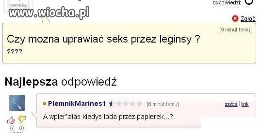 Głupie pytanie