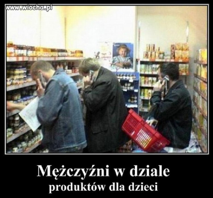 Mężczyźni w dziale
