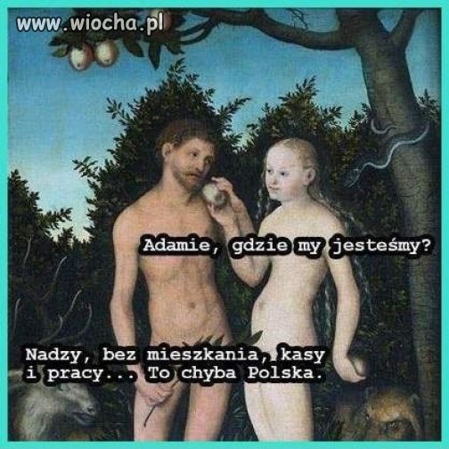 Adam i Ewa a podobno Adam dymał Abla