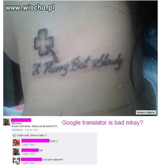 Śpiesz się ale powoli ???