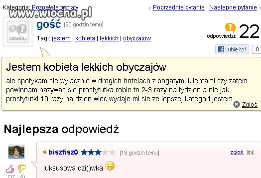Kobieta lekkich obyczajów...