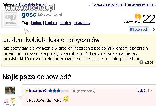 Kobieta lekkich obyczajów...