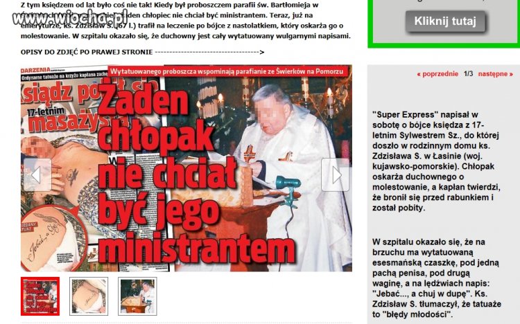Ksiądz i jego tatuaże.