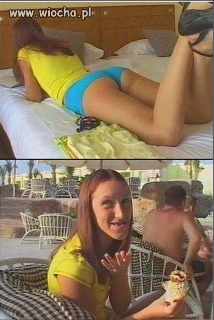 Piękne z tyłu  nie oznacza