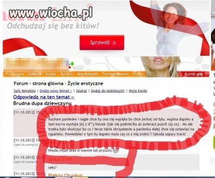 Sex z dziewczyną powinien...