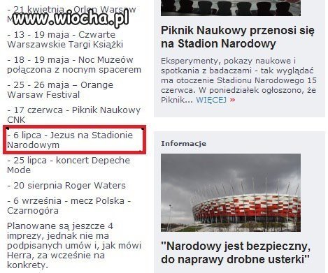 Papież abdykował, ale już niedługo do Polski zawita