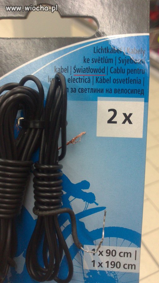 Światłowód z Kauflandu