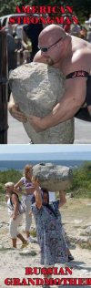 Ruska babcia VS Amerykański Strongman