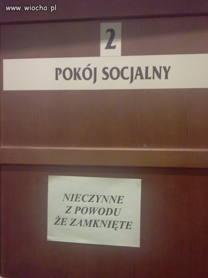 Pokój socjalny  