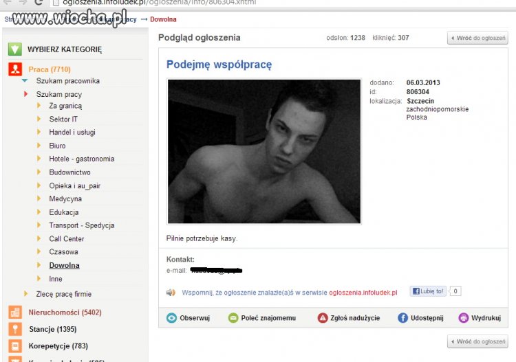 Zastanawia mnie gdzie znajdzie pracę ??
