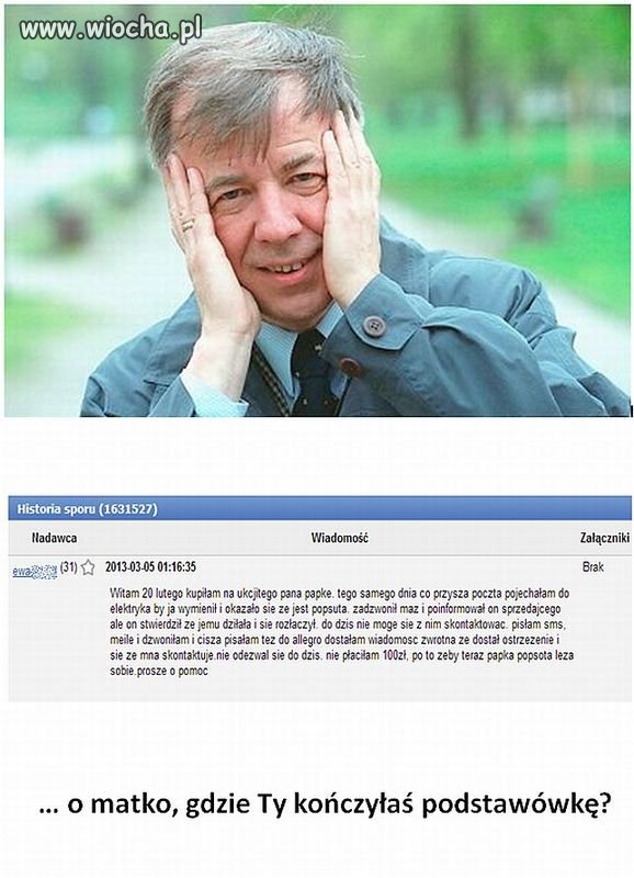 Aukcje Allegro i "Anal" fabetyzm