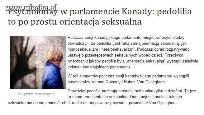 Pedofilia orientacją seksualną?