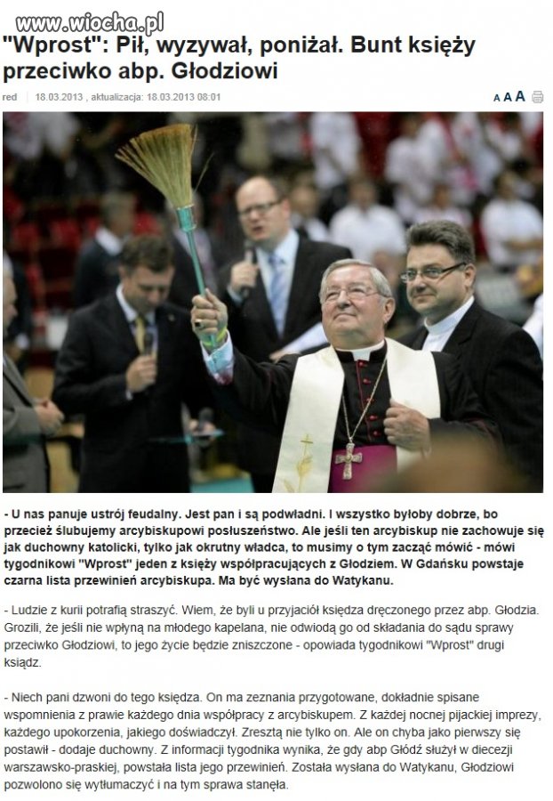 Bo ksiądz to też człowiek...