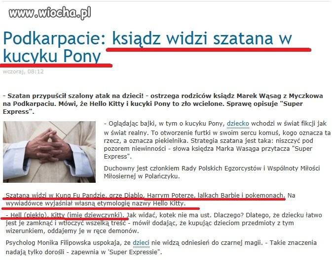 Szatan jeździ na ...kucyku Pony!!!