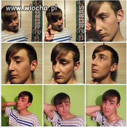 Oh ale ze mnie model...
