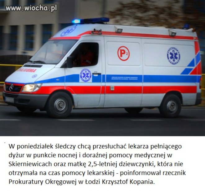 Śmierć 2,5-letniej Dominiki.