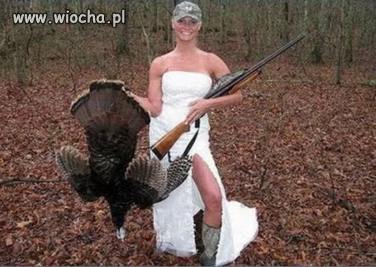 Strój iście myśliwski 