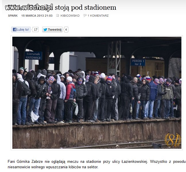 Piłka nożna dla kibiców !