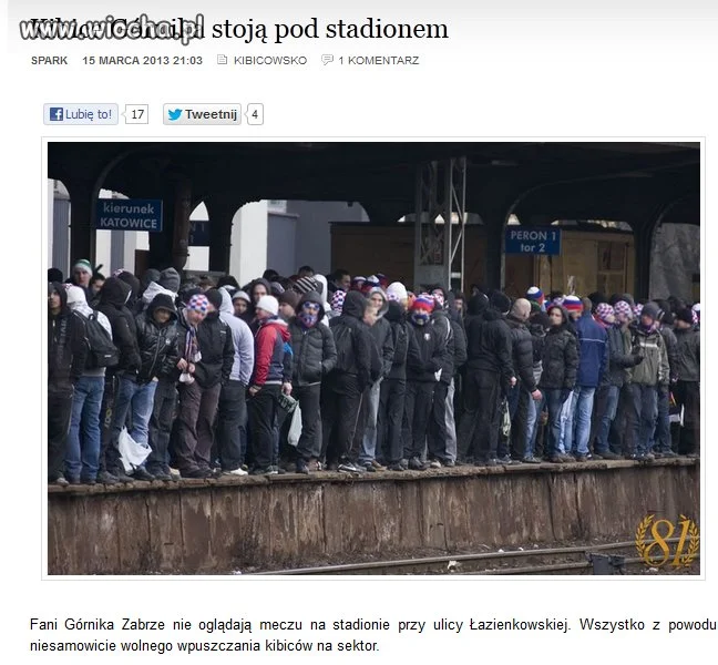 Piłka nożna dla kibiców !