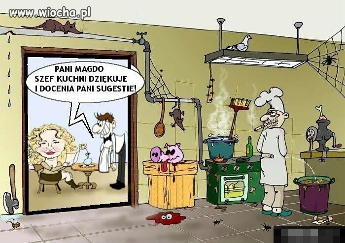 Kuchenne rewolucje pani Magdy...