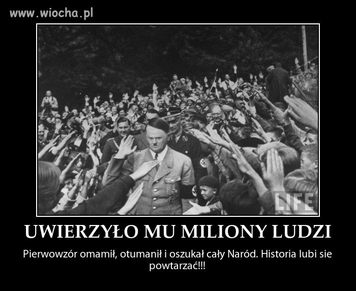 UWIERZYŁO MU MILIONY LUDZI