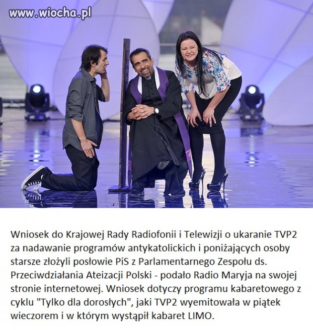 Niedługo kabarety będą objęte cenzurą PiS