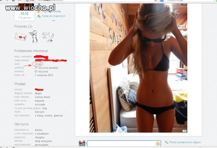 14 latka z takim zdjęciem na fotka