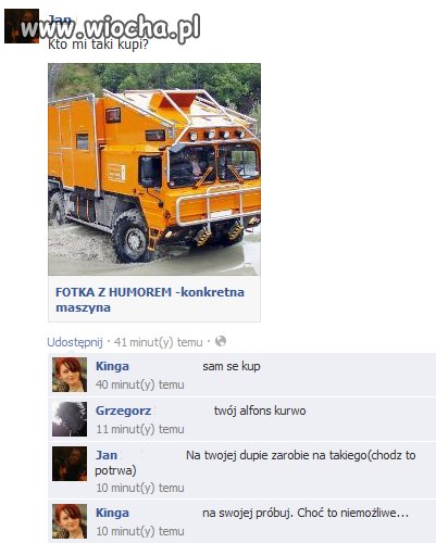 Cięte riposty na FaceBooku